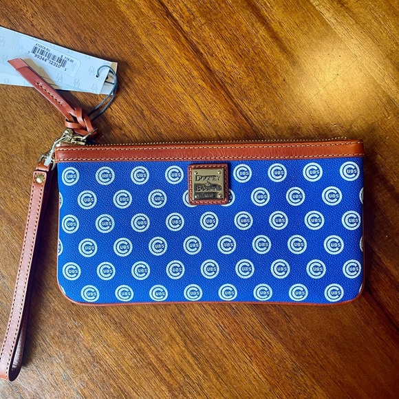 Dooney & Bourke Handbags - Chicago Cubs Dooney & Bourke MLB Slim Wristlet, NWT
